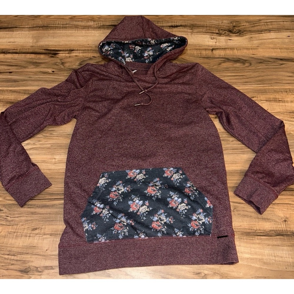On The Byas Floral Unisex‎ Hoodie, Sz small